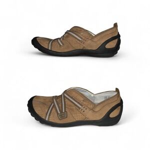 Privo by Clarks Women's Brown Leather Slip On Loafers 7.5